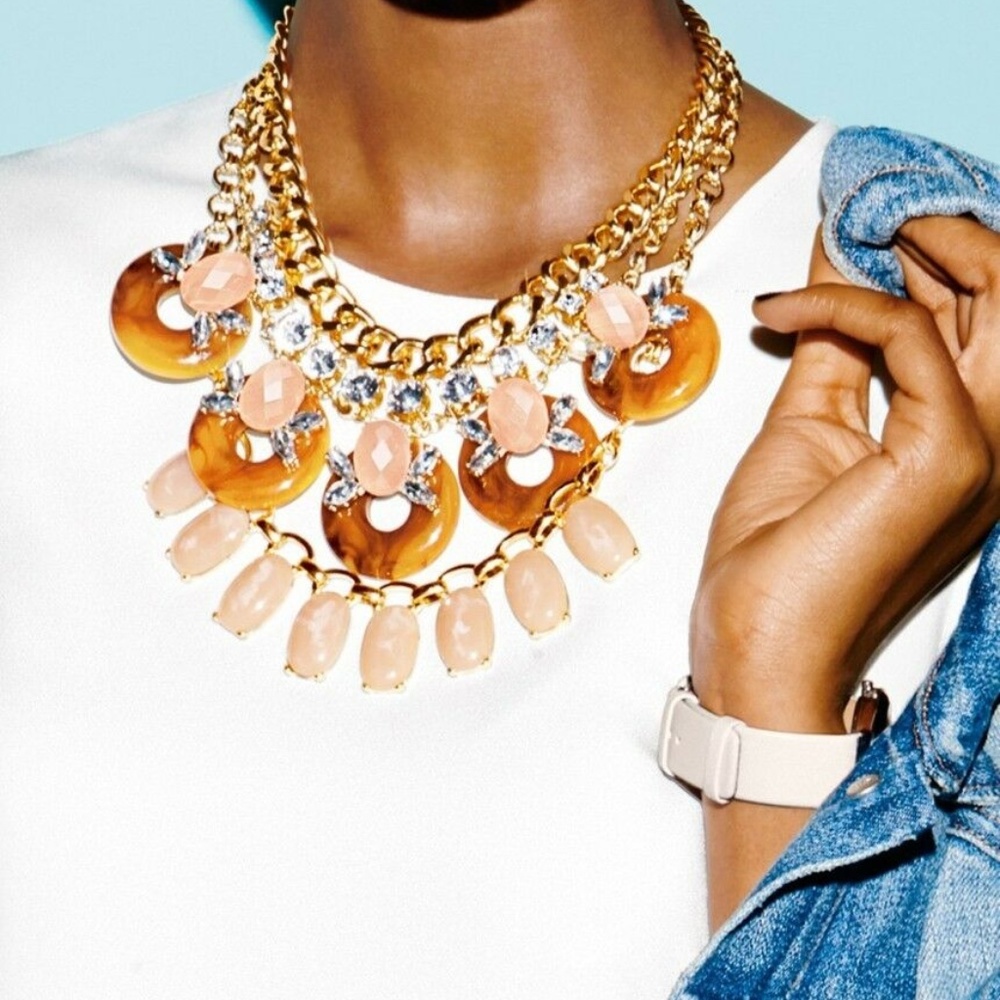 Lee by Lee Angel Revolve Soleil Frontal Necklace New Stock 78